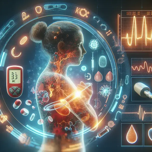 How do blood glucose levels relate to A1C?