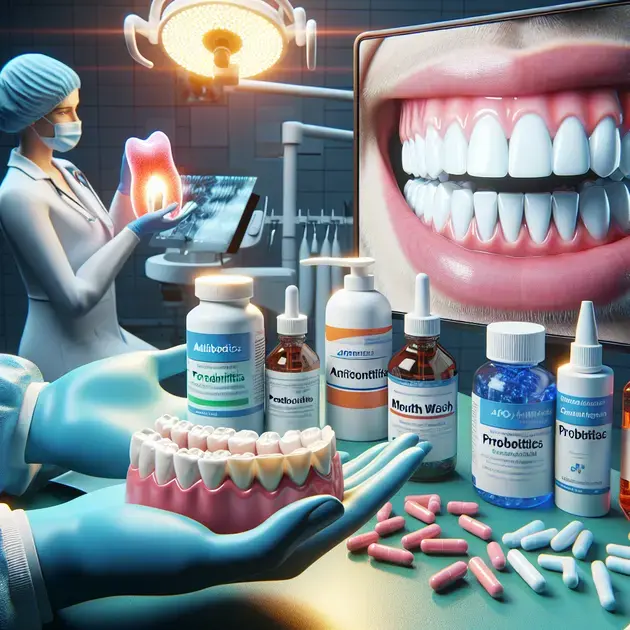 What medications are effective for periodontitis treatment?